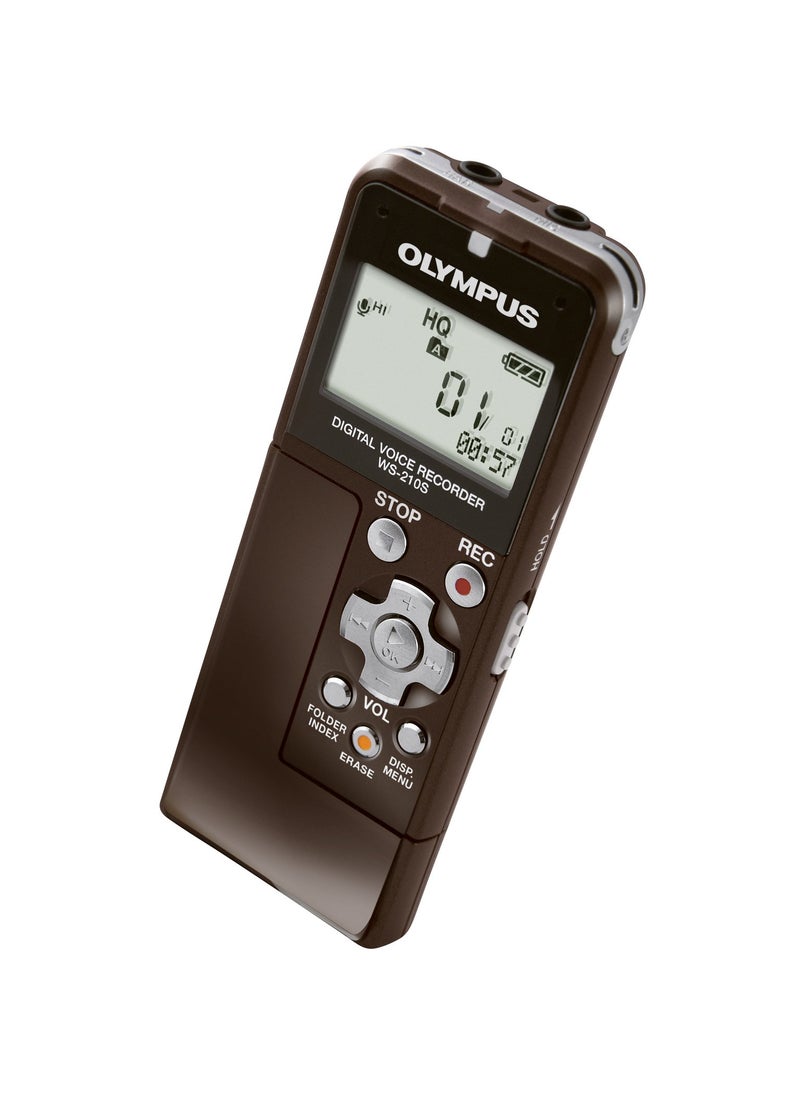 Olympus WS-210S Voice Recorder (141960) (Brown) - Image 3