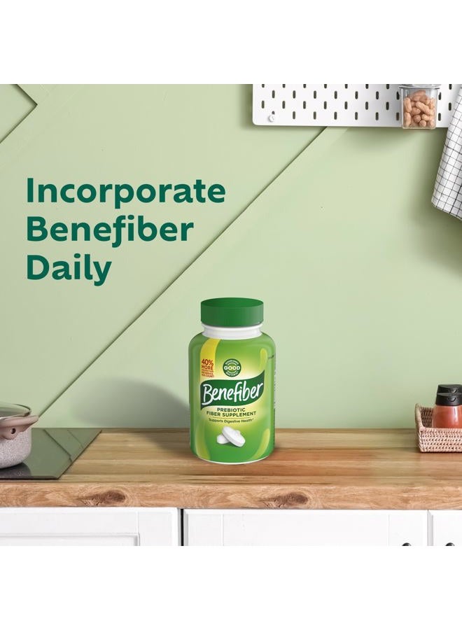 Benefiber Prebiotic GLP-1 Friendly Fiber Supplement Caplets, 84 Count - Image 3