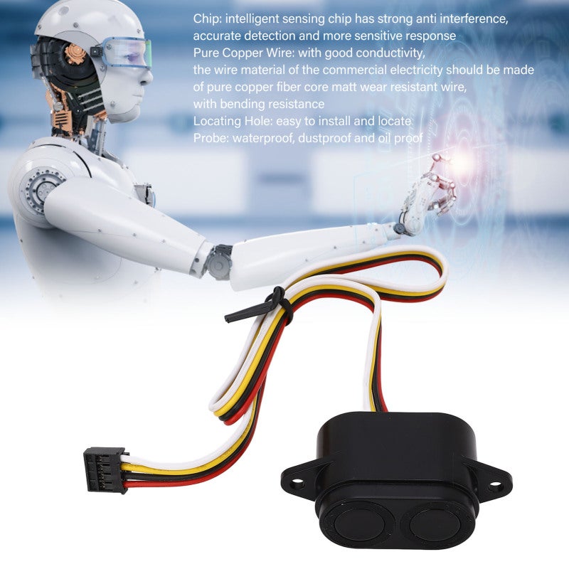Ultrasonic Module: IP67 Waterproof Anti-interference Technology, Stable Data Output - Compact Design With Minimal Blind Spots for Parking Detection, Robot Avoidance, Intelligent Home - Image 3