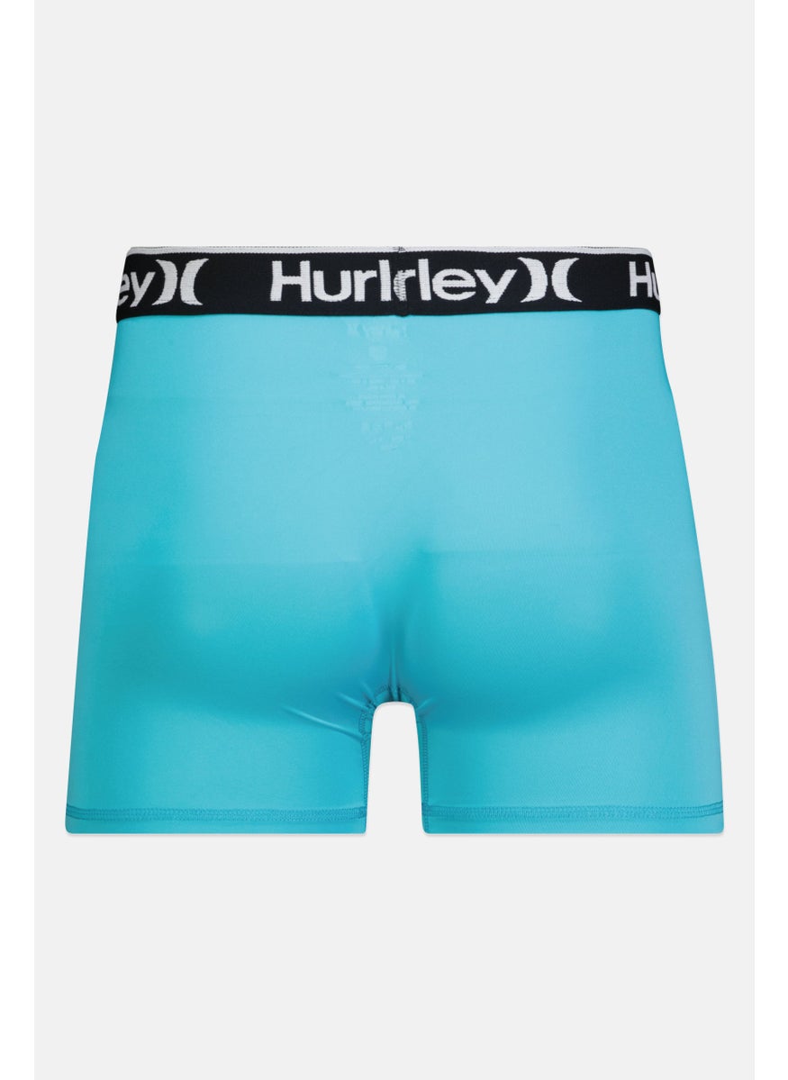 Hurley Men 3 Pcs Brand Logo Boxer Brief Set, Multicolor  - Image 3