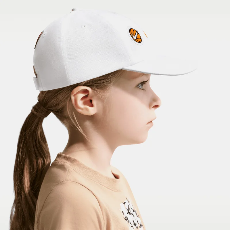 Nike Black Kids' Statement Patch Club Cap  | Best Price UAE