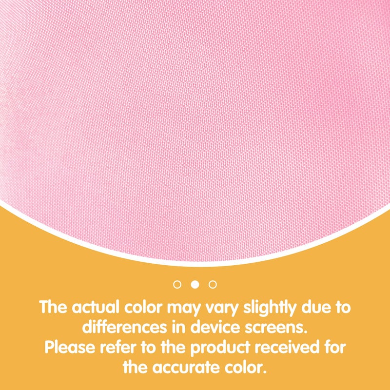 BRILLMAX 6 Pack Pink Round Tablecloths 120 Inch for 60â€ Tables - 150 GSM Polyester Fabric, Floor Length Drop, Water, Stain & Wrinkle Resistant Cloth Cover for Wedding Reception Banquet Dining - Image 5