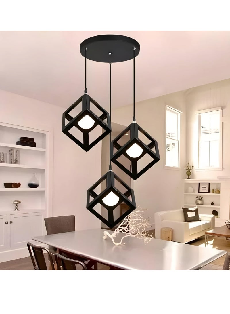 Next Life Industrial Pendant Light Fixture Vintage Pendant Lamp Hanging chandelier For Room Kitchen and Hall Without Lamp - Image 2