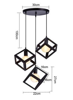 Next Life Industrial Pendant Light Fixture Vintage Pendant Lamp Hanging chandelier For Room Kitchen and Hall Without Lamp  - Image 5