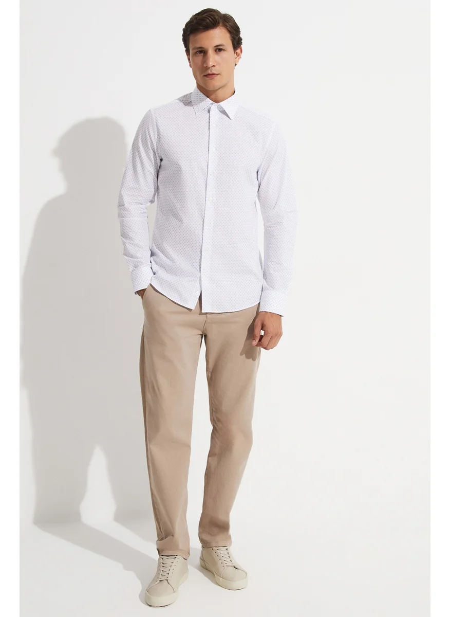 جون Exclusive Men's Slim Fit Long Sleeve Shirt