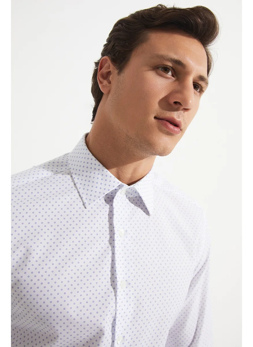 جون Exclusive Men's Slim Fit Long Sleeve Shirt