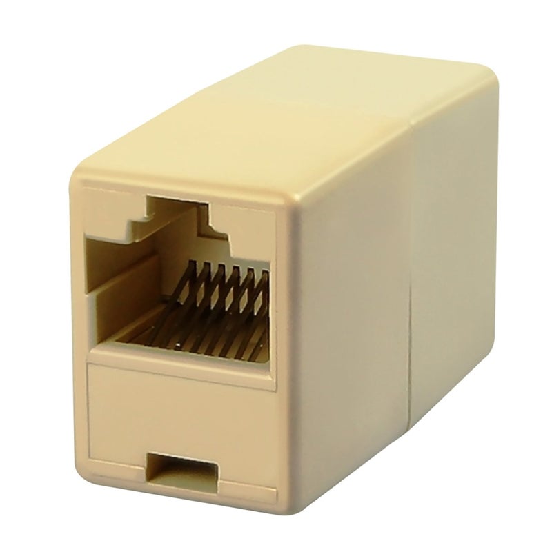 River Fox RJ45 CAT5E CAT6 Couple Plug Network Ethernet LAN Cable Jointer Connector Adapter for Computer Cables & Connectors (Pack of 10) - Image 2