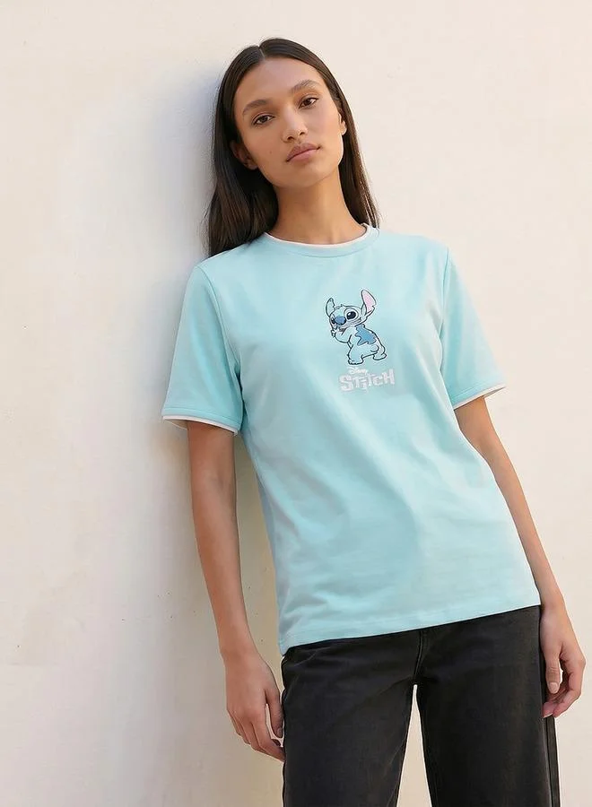 SP Characters Stitch Ringer T-shirt