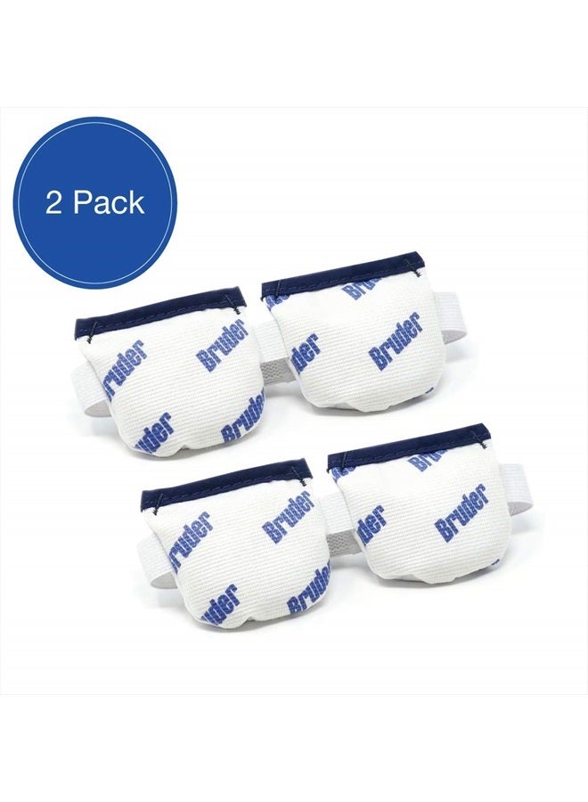 Bruder Moist Heat Eye Compress | Microwave Activated | Eye Mask | Reusable, Washable, and Non-allergenic | Fast Acting and Effective Relief for Dry Eye and Other Eye Irritation |(Pack of 2) - Image 2