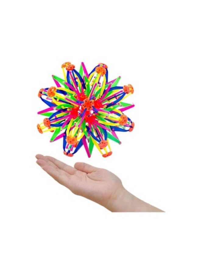 ACLIX Expandable Magic Ball Expandable Magic Ball Toy Sphere Colourful Expanding Ball Toy, Glow in The Dark Expandable Breathing Ball Toy Sphere for Children and Adults Educational Toys Generic - Image 3