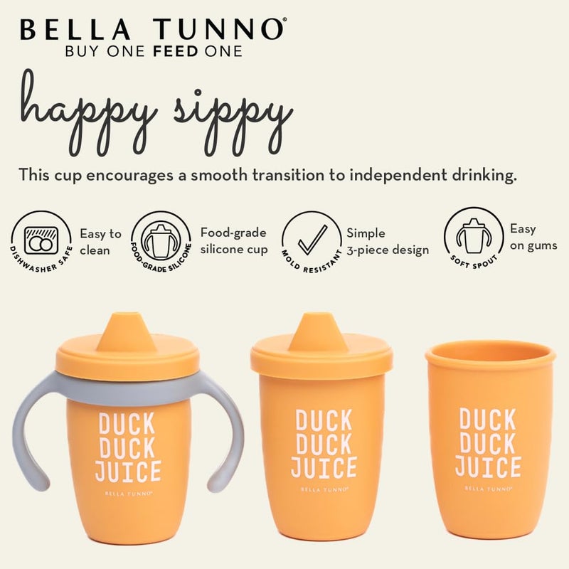 Bella Tunno Sippy Cup, Silicone Training Cup with Transition Handles for Infants, Toddlers & Kids, Babies 6-12 Months & Toddlers 1-3 Years, Boys & Girls, Little Lady, 8 oz - Image 2