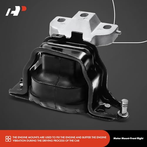 A-Premium 4PCS Engine Motor Mount Transmission Mount Set Compatible with Dodge Grand Caravan 2001-2007 & Chrysler Town & Country Voyager, FWD Automatic Transmission, Replace# 4861269AB, 4861271AD - Image 5