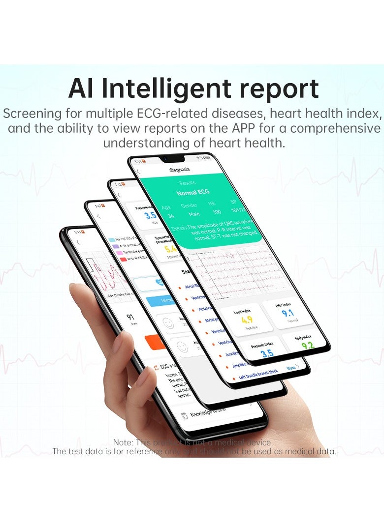 EVEREEN - KS03PRO Smartwatch 1.96 Inch Colour Touch Screen Bluetooth Call ECG HRV Remote Care Android 8.0 Apple 11 250mAh Bluetooth 5.3 - Image 1