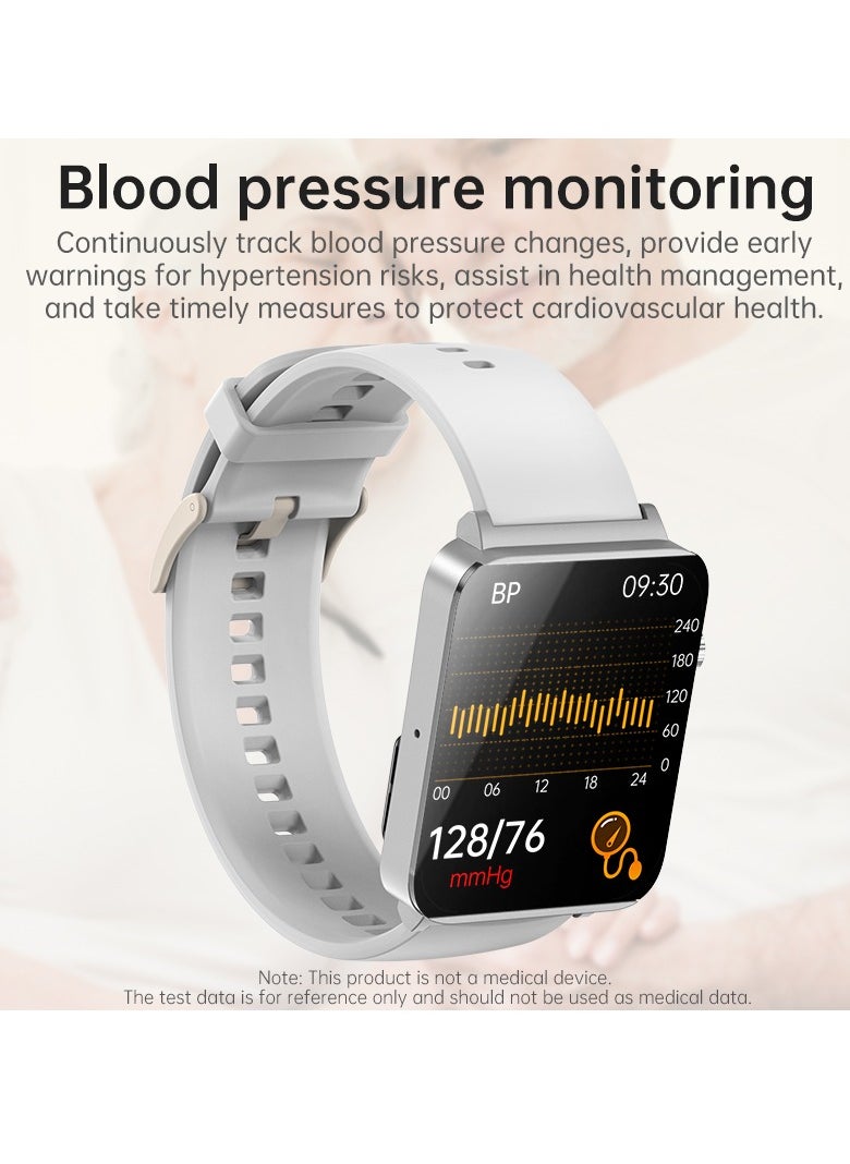 EVEREEN - KS03PRO Smartwatch 1.96 Inch Colour Touch Screen Bluetooth Call ECG HRV Remote Care Android 8.0 Apple 11 250mAh Bluetooth 5.3 - Image 1