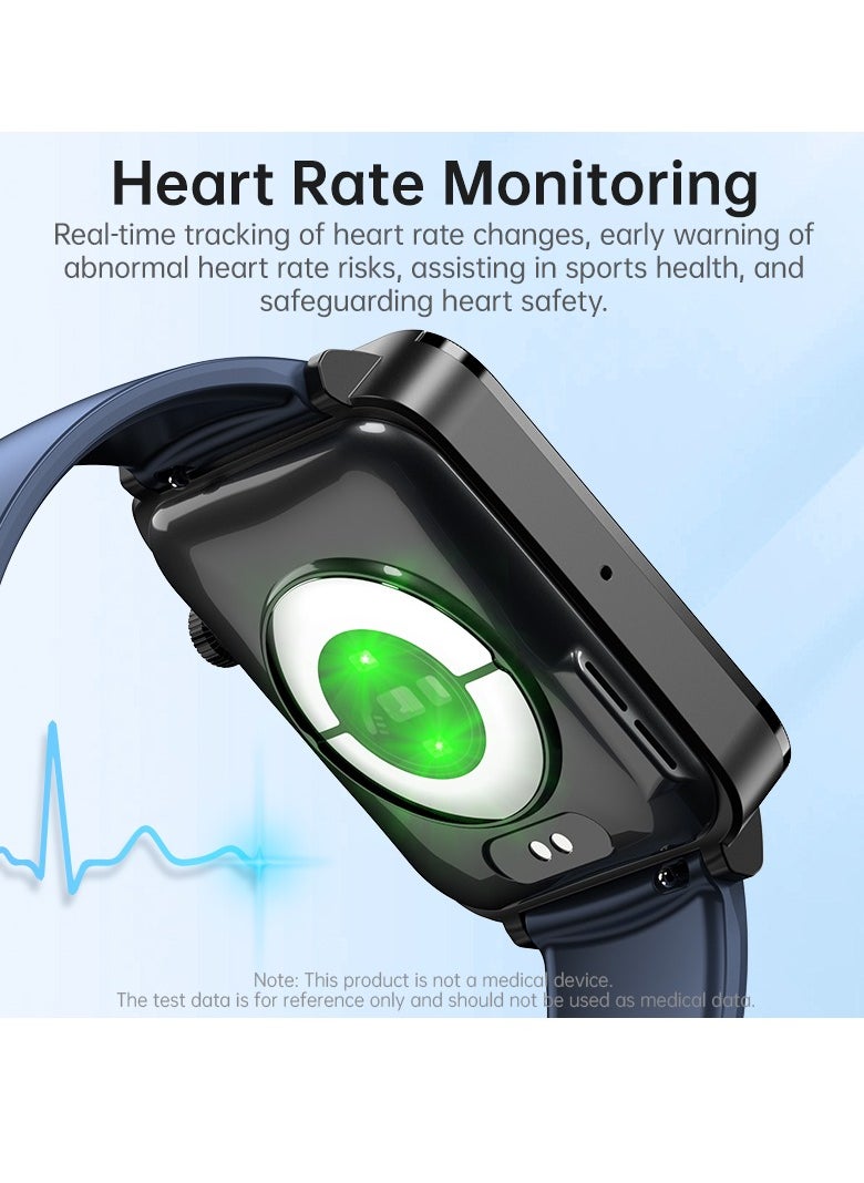 EVEREEN - KS03PRO Smartwatch 1.96 Inch Colour Touch Screen Bluetooth Call ECG HRV Remote Care Android 8.0 Apple 11 250mAh Bluetooth 5.3 - Image 1