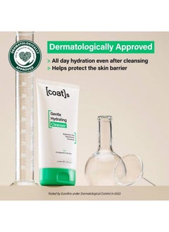 Coats Gentle Hydrating Facial Cleanser With Ceramides + Hyaluronic Acid To Moisturize. Face Cleanser For Women And Men. Face Wash + Face Care + Make Up Remover. Combination To Dry Skin Care (150Ml)  - Image 4