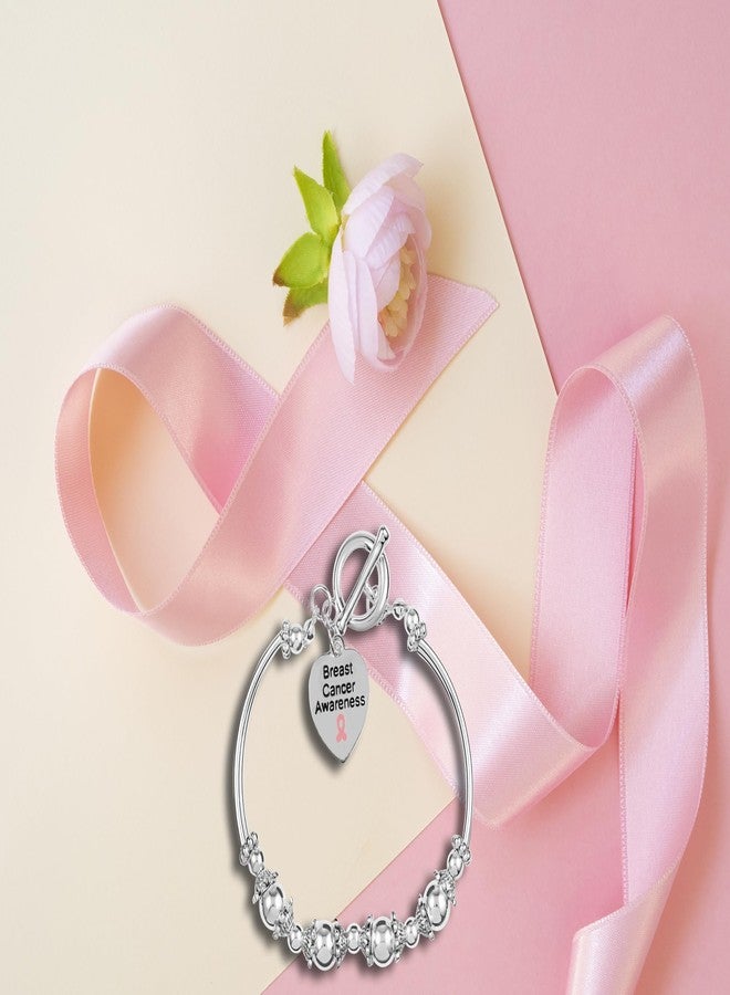 فوندريزينغ فور أ كوز جمع التبرعات لقضية نبيلة | سوار جزئي مطرز بالخرز للتوعية بسرطان الثدي (سوار واحد - سعر التجزئة) - Image 2