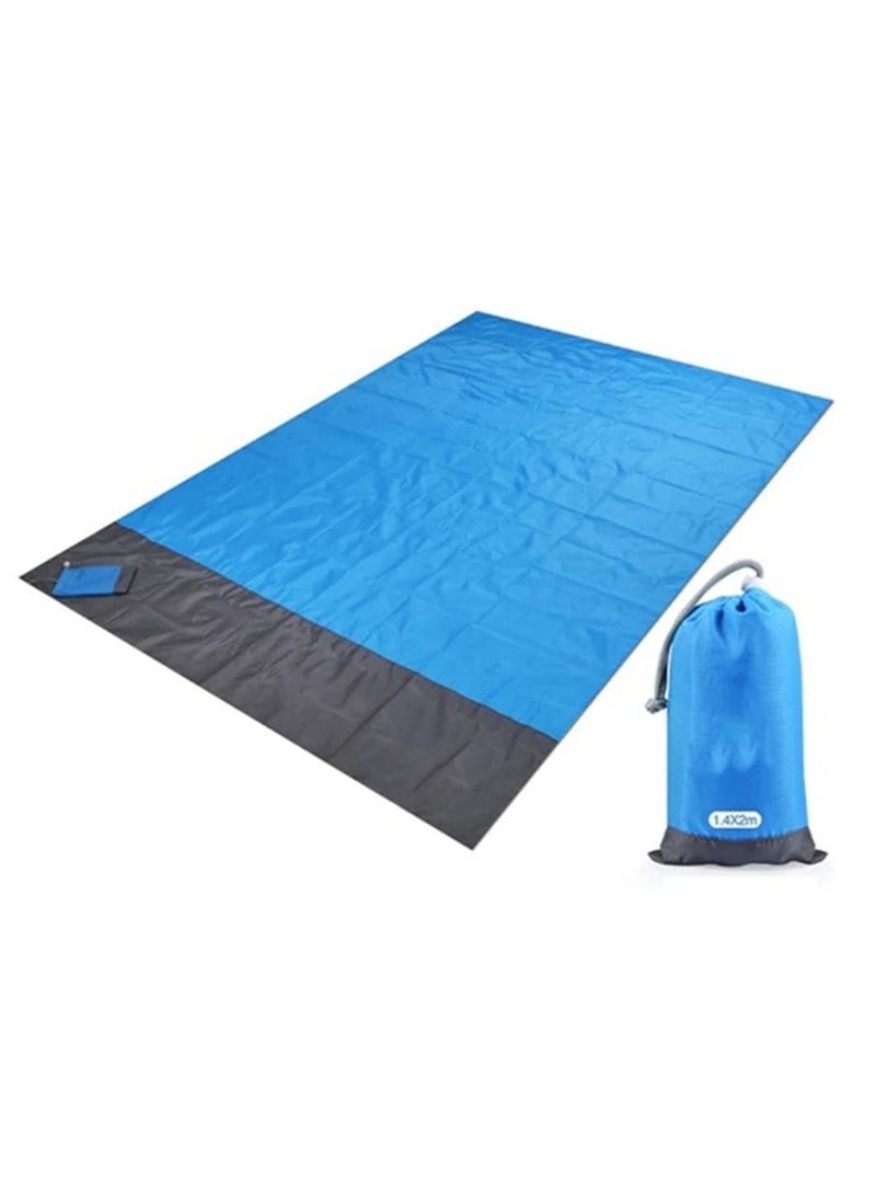 BLOOMING TIME Large Picnic & Outdoor Mat, Beach Blanket, Foldable Portable Travel Accessories, Family Camping Hiking Mat, Waterproof & Sand proof - Image 1