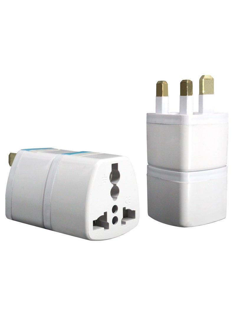 UREVO Universal Travel Plug Adapter 3 Pieces AU UK EU to US AC Power Outlet Converter for International Travel Home and Outdoor Use - Image 2