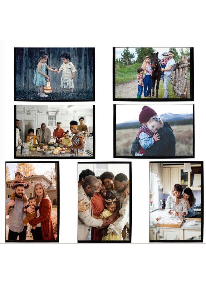 Iconikal Magnetic Photo Sleeves For 4X6 Pictures - Set Of 11 - Easy Slide-In Display Pockets For Refrigerator & Metal Surfaces - Durable Filing Cabinet & Sheet Metal Memo Holders - Image 5