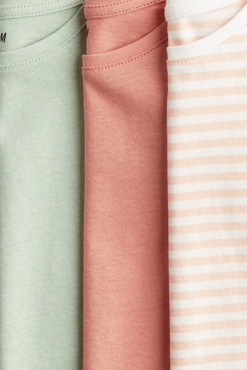 H&M 3-pack flutter-sleeved tops