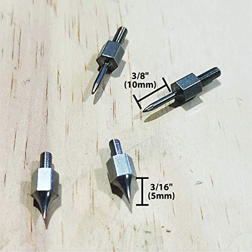 Calculated Industries 7442-PINS AccuMASTER Moisture Meter Replacement Pins Pack - Two Pairs of Pins Fit AccuMaster models 7440 and 7445 - Stainless Steel - Image 2