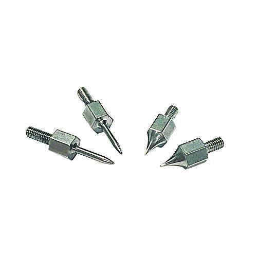 Calculated Industries 7442-PINS AccuMASTER Moisture Meter Replacement Pins Pack - Two Pairs of Pins Fit AccuMaster models 7440 and 7445 - Stainless Steel - Image 1