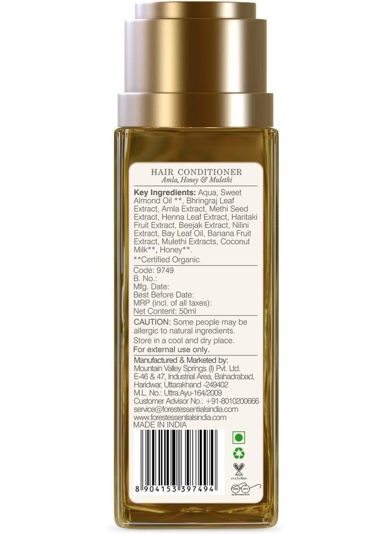Forest Essentials Hair Cleanser Amla, Honey and Mulethi, 50ml - Image 3