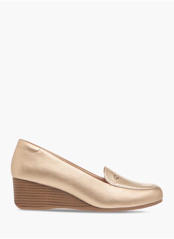 Le Confort Women Wedge Heeled Slip-On Shoes  - Image 3