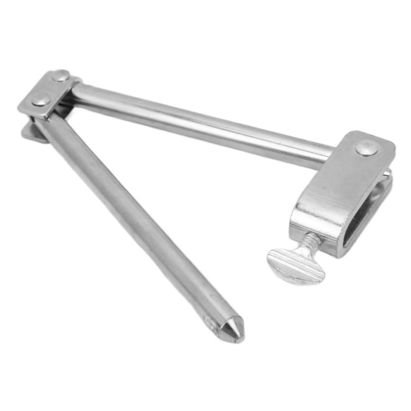 Bar Type Hose Clamp: Steel Alloy Material With Chrome Plating - Smooth Edges Professional Hose Clamp Tool for Automotive Repair, Brake Fuel Hose Maintenance - Image 4
