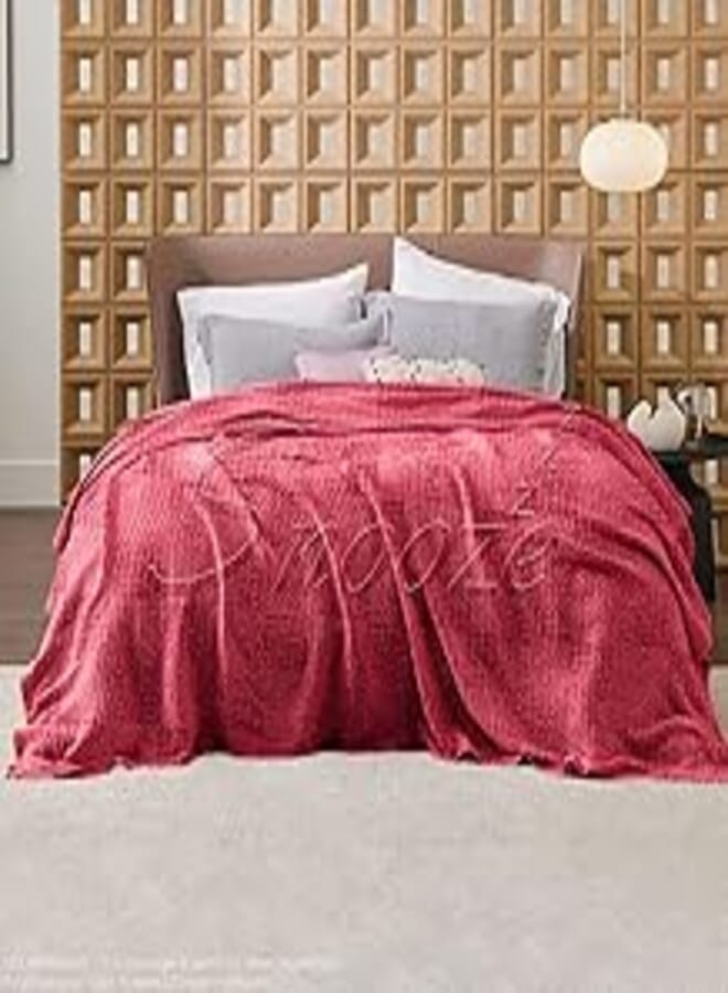 Cotton Coverlet - peach -210 * 230 cm