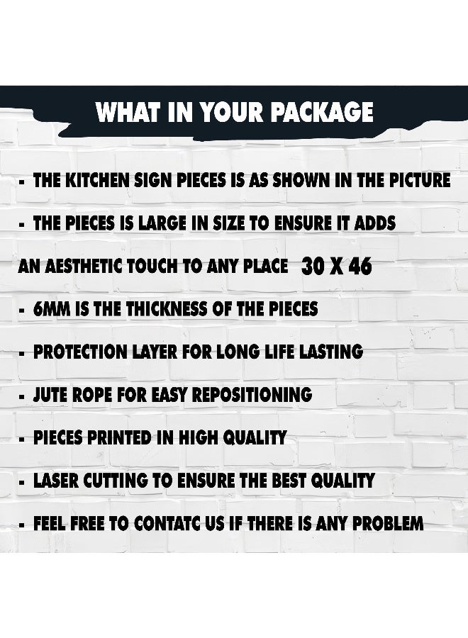Unique kitchen wall hanging in the shape of a chef, large printed 3D wall model (size 46x30 cm), high-quality printed decorative artwork. Kitchen decorations, wall murals, modern decor, 3D miniature model, wall décor, and wall art panels. - Image 5