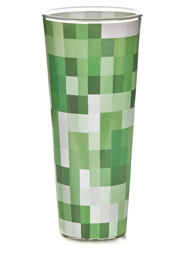 Paladone Minecraft Creeper Glass Tumbler 14 oz Officially Licensed Merchandise - Image 4