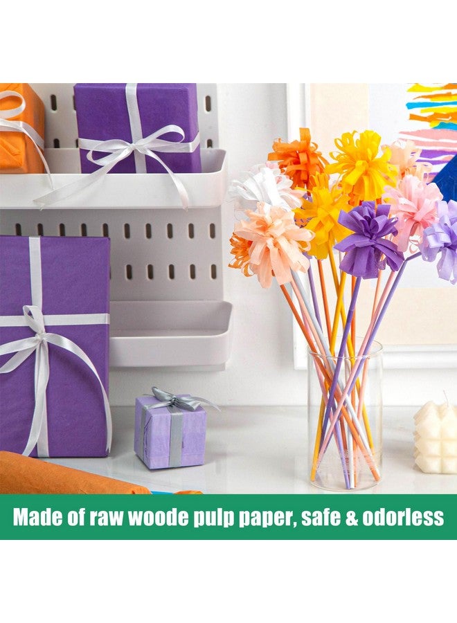 Shindel 330 Sheets Multicolors Tissue Paper 14X10 Inch Rainbow Tissue Paper Bluk Wrapping Paper For Gift Bags Wrapping For Diy Crafts Birthday Wedding Holidays Decor - Image 4