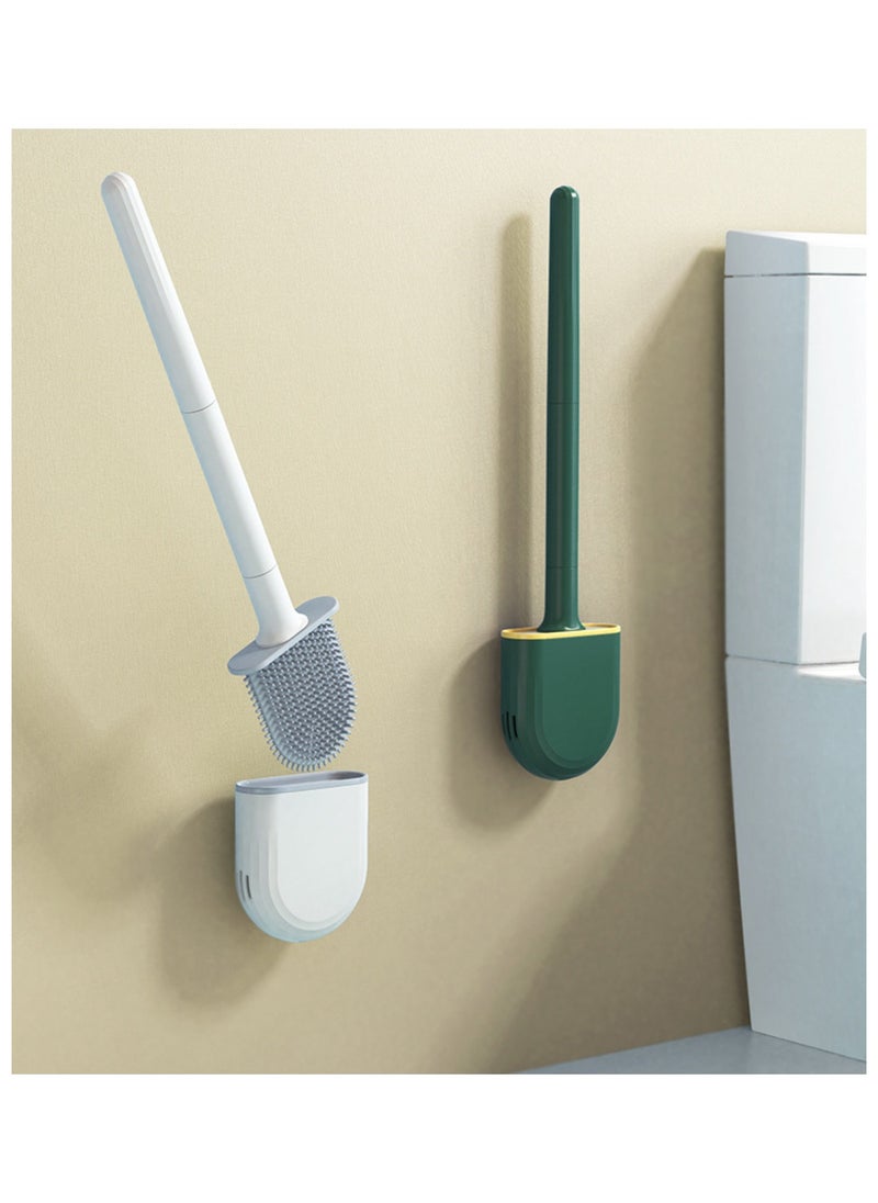 Dreamons Link Revolutionize Your Cleaning Routine with Silicone Bristle Toilet Brush & Holder