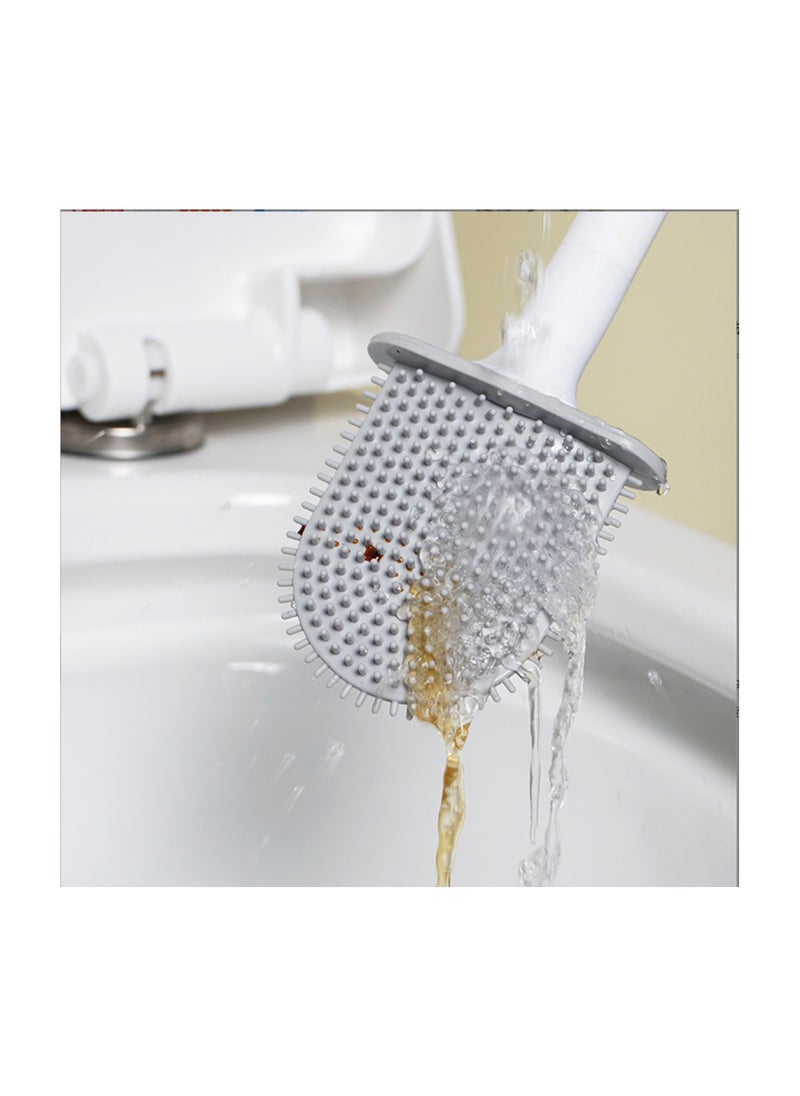 Dreamons Link Revolutionize Your Cleaning Routine with Silicone Bristle Toilet Brush & Holder