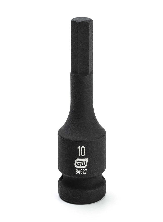 GEARWRENCH 1/2" Drive Hex Bit Impact Socket, 10mm - 84627 - Image 1