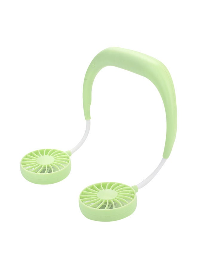 NIBEMINENT Hanging Portable Neck Fan 442289_3 Green - Image 1