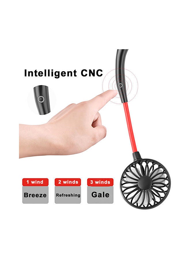 NIBEMINENT Hanging Portable Neck Fan 442289_3 Green - Image 4