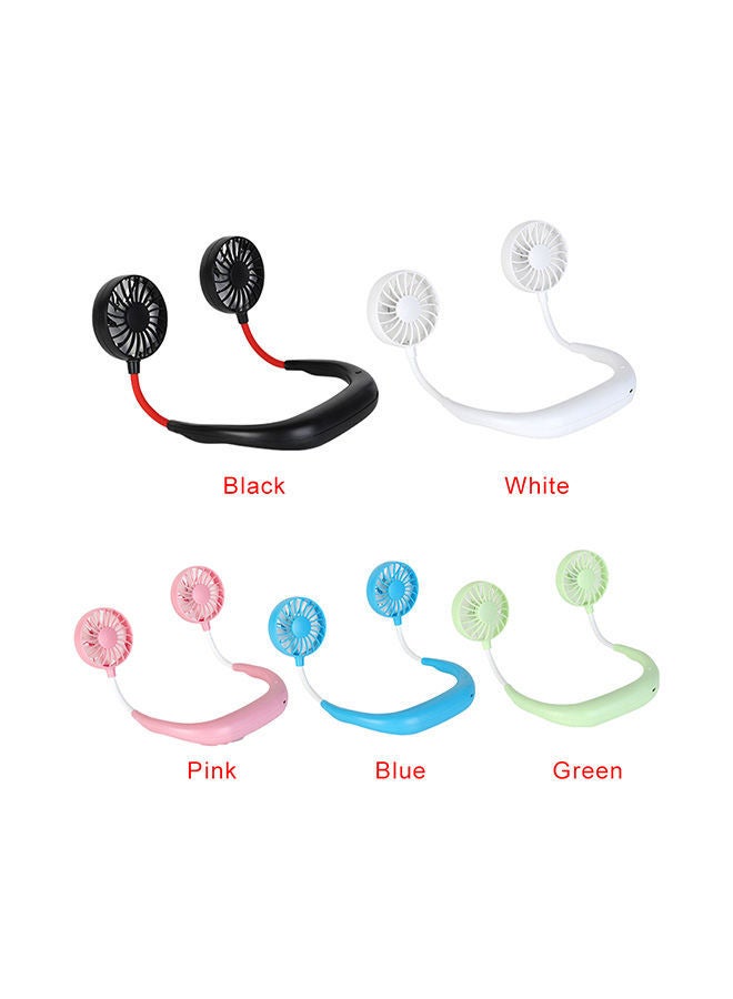 NIBEMINENT Hanging Portable Neck Fan 442289_3 Green - Image 2