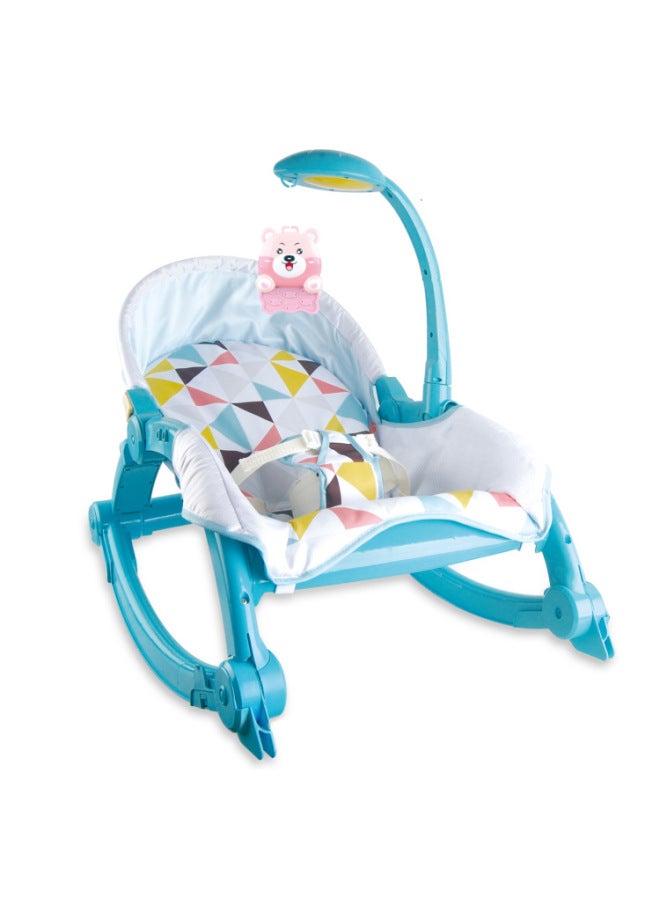 alt Children's Electric Rocking Chair Multifunctional Music Automatic Soothing Chair With Seat Belt Baby Baby Recliner - Image 1