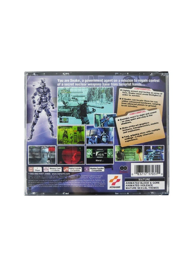 General The Metal Gear console game disc box comes with a bonus disc, a retro classic optical drive direct-reading adaptation.  - Image 1