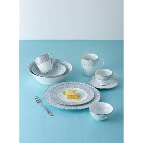 Noritake Japan - Porcelain Katori Set of 6 pcs, Service for 6 - Luxury Dining and Kitchen Set - Hearth Collection Ville De Platine Katori Set - Image 2