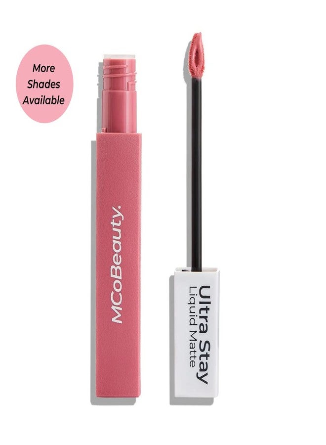 MCoBeauty Ultra Stay Matte Liquid Lipstick - Creamy Formula That Lasts Up To 16 Hours - Delivers Flawless, High-Impact Color In A Matte Finish - Unique Arrow Applicator - Dusty Rose - 0.16 Oz - Image 3