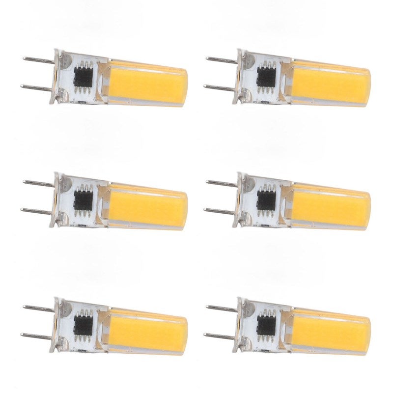 G8 LED Bulb 5W Warm White Light Stable Performance Dimmable LED - 50000 Hours Life Energy Saving Bulb for Chandelier Cabinet Ceiling Fan Wall Table Lamps - Image 4
