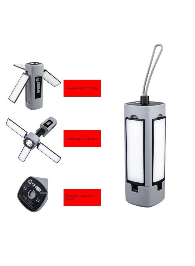 Outdoor Multifunctional Rechargeable Telescopic Folding Camping Light Tent Light Camping Lantern - Image 1