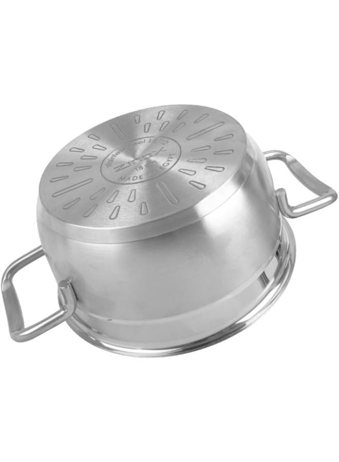 Zinox Cooking Pot Prime Size 28-Silver - Image 3