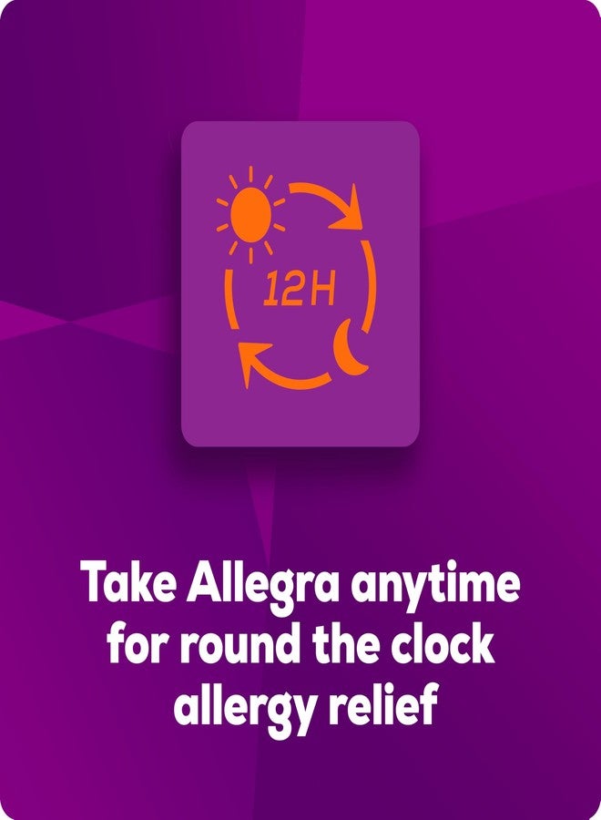 Allegra Children's 12-Hour Allergy Relief Liquid, Non-Drowsy Indoor and Outdoor Allergy Medicine, 30 mg Fexofenadine HCI Antihistamine for Kids, Grape Flavor, 4 oz - Image 5
