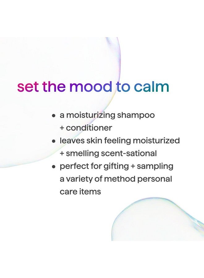 Method Body Wash and Hair Care Gift Set, Simply Nourish, 3.4 oz Travel Size Bottles - Image 3