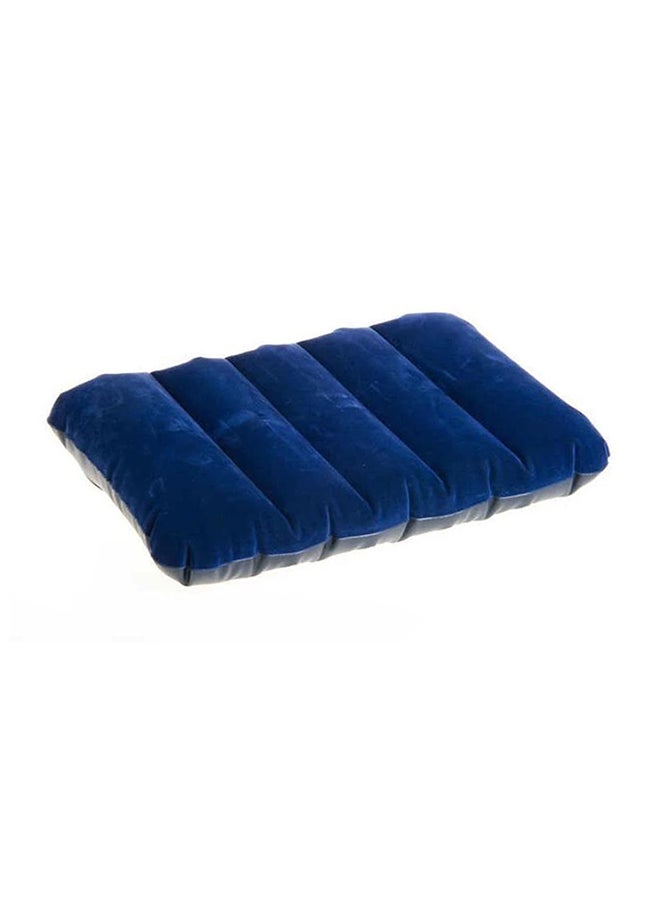 انتكس وسادة داوني microfiber أزرق داكن 43x 28x 9سم - Image 1